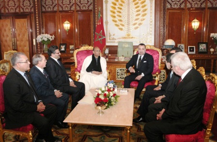 Le président tunisien reçu par SM le Roi Mohammed VI
