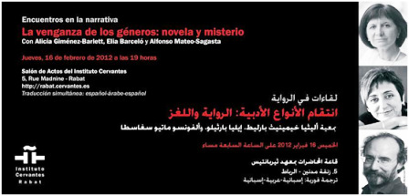 La vengeance des genres littéraires: roman et mystère à l’Institut Cervantès de Rabat