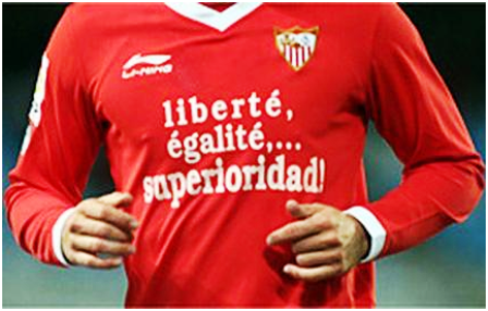 Le FC Séville répond aux Guignols