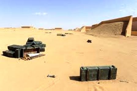 Algérie: 40 missiles enfouis dans le sable