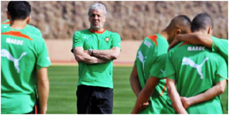 Gerets convoque 23 joueurs pour le match Amical Maroc-Burkina-29 février
