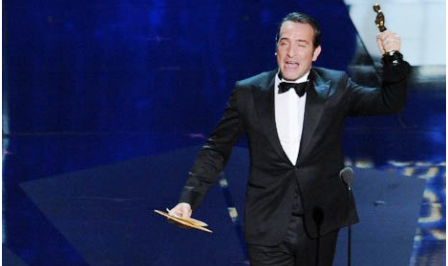 Oscars 2012 : Jean Dujardin sacré meilleur acteur pour 