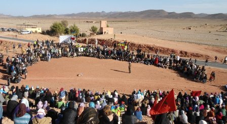 Les villageois d’Imiter poursuivent leur sit-in au sommet du mont Albban
