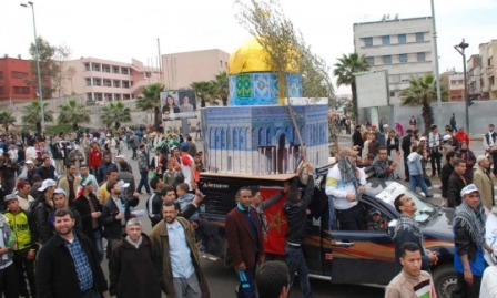 Maroc: la marche du peuple pour Al-Qods