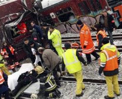 Plus de 125 blessés dans un accident de train à Amsterdam