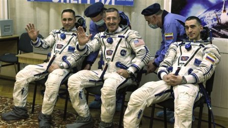 ISS : retour sur Terre de trois spationautes vendredi