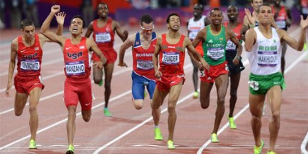 JO-2012 (1500 m): médaille de bronze pour le Marocain Abdalaati Iguider