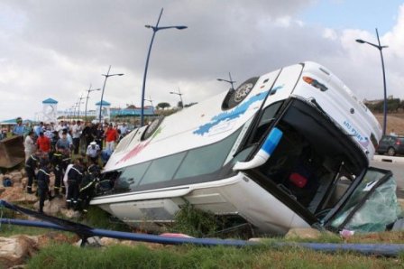 Vingt et un blessés dans un accident de la circulation à Casablanca