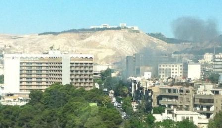Attentat à Damas : les rebelles visaient une réunion de militaires