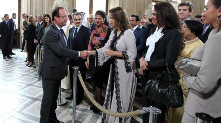 La princesse Lalla Meryem à l’inauguration du département des Arts de l’Islam