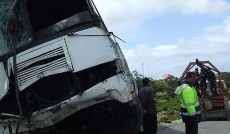 El Hajeb : deux morts et cinq blessés dans un accident d’autocar