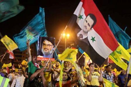 Les militants du Hezbollah combattraient aux côtés du régime syrien