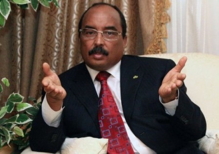 Le président mauritanien blessé par un coup de feu