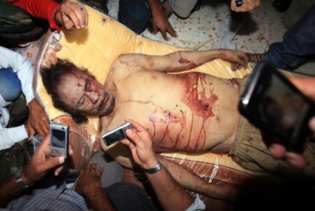 Libye: les milices auraient «exécutés» Kadhafi et ses hommes