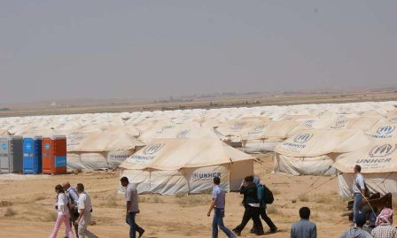 SM le Roi Mohammed VI au chevet des réfugiés syriens en Jordanie