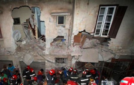 Deux morts dans l'effondrement d'une maison à Casablanca