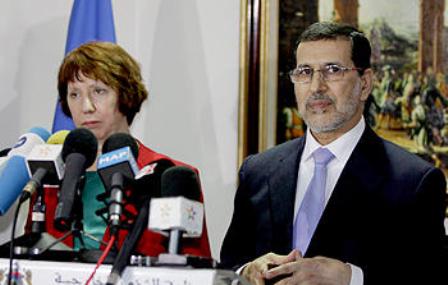 Ashton réitère le soutien de l’UE aux réformes engagées par le Maroc