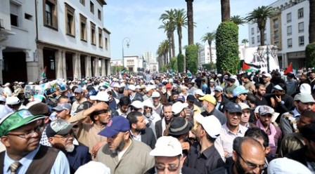 Gaza : une marche nationale à Rabat pour dénoncer l’agression israélienne