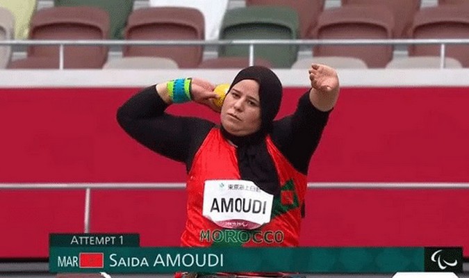 Jeux paralympiques: Saida Amoudi offre au Maroc une médaille de bronze