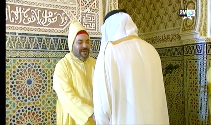 Amir Al Mouminine reçoit les vœux à l’occasion de l’Aïd Al-Fitr