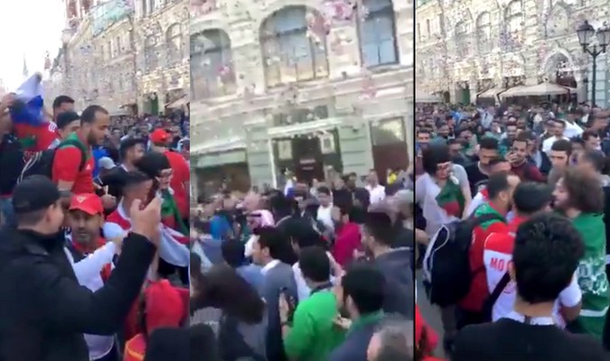 Moscou: Turki Al Sheikh hué par Les supporters marocains en Russie
