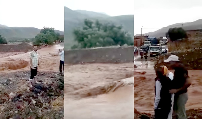De fortes précipitations provoquent des crues à Ouarzazate (Vidéo)
