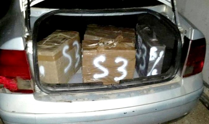 Tanger-Med: un chauffeur de véhicule utilitaire arrêté en possession de 310 kg de chira