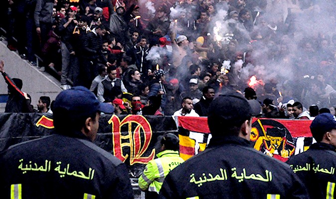 Tunisie : 38 policiers blessés dans des heurts lors d'un "classico"