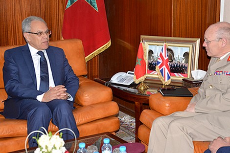 M. Loudyi s'entretient avec le Haut conseiller à la Défense britannique chargé de la région MENA