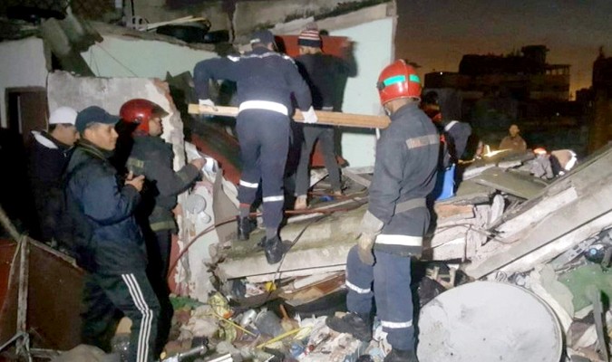 Casablanca: un mort dans l'effondrement du toit d'une maison (+Photos)