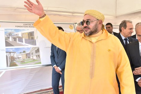 SM le Roi lance les travaux de construction du "Centre médical de proximité" à Hay Karima à Salé