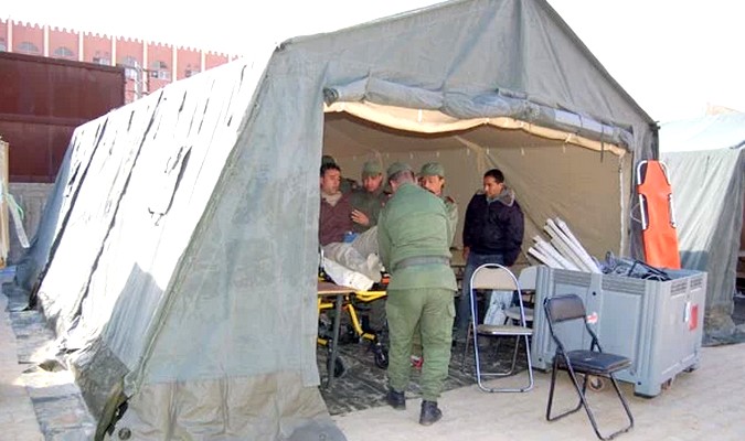 Hôpital marocain à Gaza : Un staff médical spécialisé au chevet des blessés palestiniens