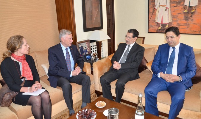 M. El Othmani reçoit à Rabat l’envoyé personnel du SG de l’ONU pour le Sahara marocain