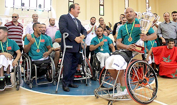 Le Maroc remporte à Marrakech le 4ème Tournoi international du Handi-Basket