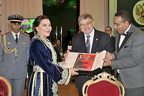 SAR la Princesse Lalla Hasnaa préside à Rabat le dîner de Gala diplomatique de bienfaisance