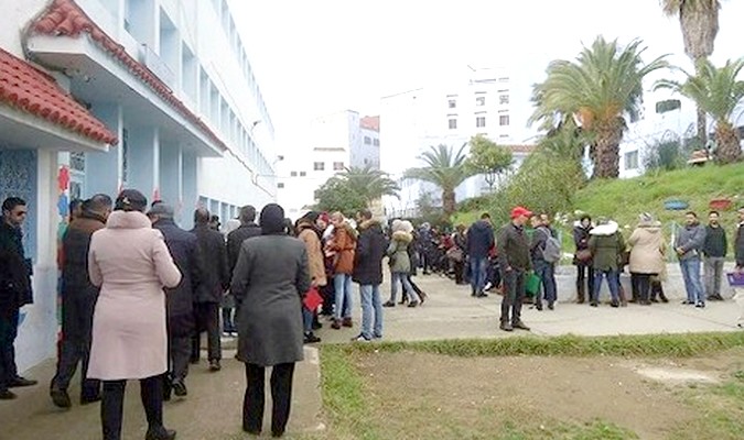 Chefchaouen: Les autorités publiques dispersent un sit-in au siège de la Délégation provinciale du ministère de l’Education nationale