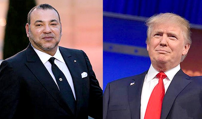 Message de SM le roi Mohammed VI au président Donald Trump
