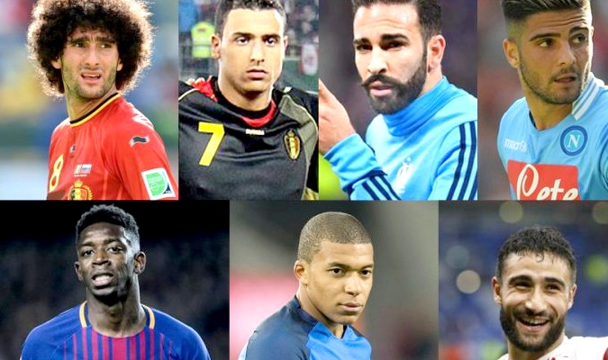 Mondial 2018: 4 joueurs d'origine marocaine en demi-finales