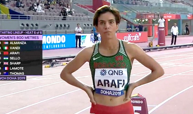 Mondiaux d'athlétisme Doha: Halima Hachlaf et Rabab Arafi en demi-finales du 800m