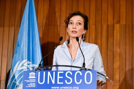 Audrey Azoulay rend hommage au Maroc