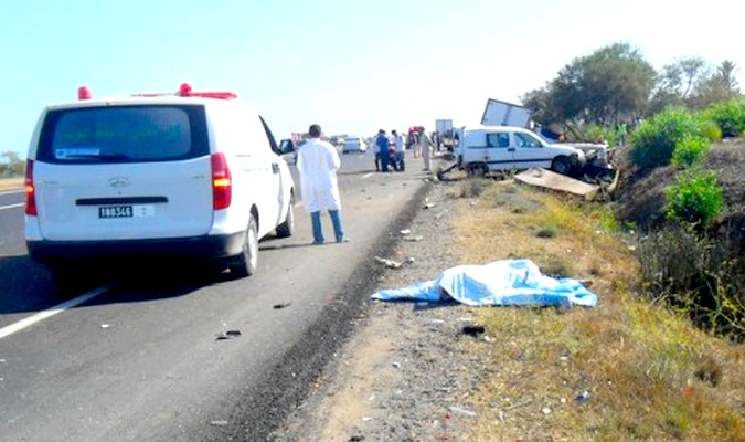 Six morts dans un accident de la route près de Berrechid