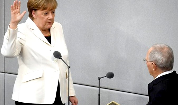 Angela Merkel reconduite par le Bundestag chancelière pour un 4è mandat