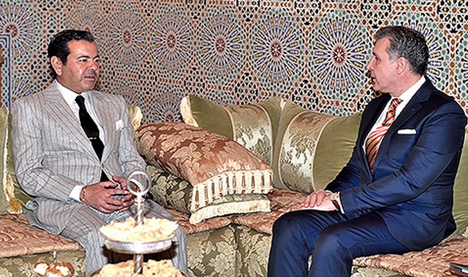 Son Altesse Royale le Prince Moulay Rachid reçoit SAR le Prince Radu de Roumanie