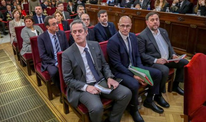 Début à Madrid du procès des ex-responsables séparatistes catalans