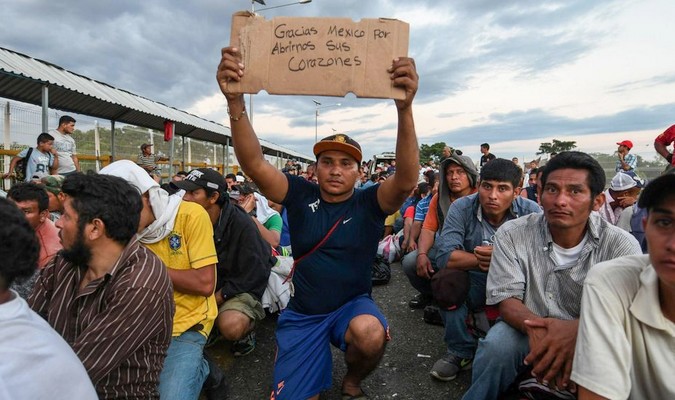 Près de 200 migrants Centraméricains font route vers les Etats-Unis
