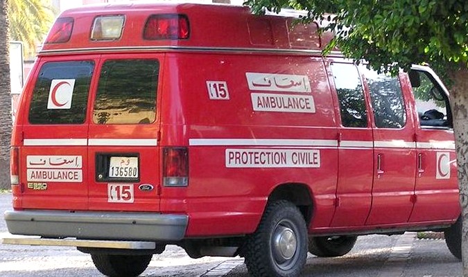 Saïdia: Décès d'un individu placé en garde à vue lors de son transfert à bord d'une ambulance à l'hôpital