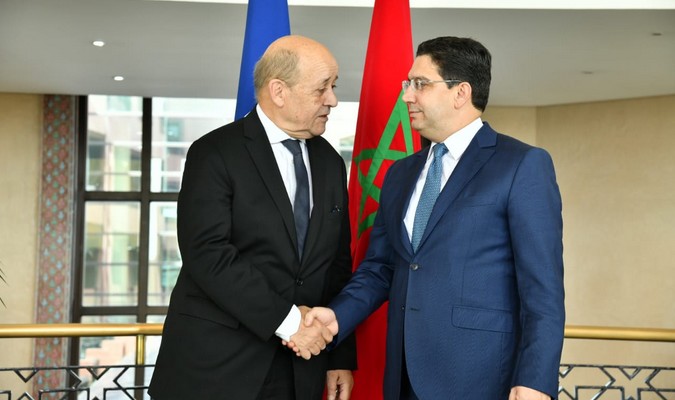 M. Bourita reçoit à Rabat le ministre de l’Europe et des Affaires étrangères de la République française