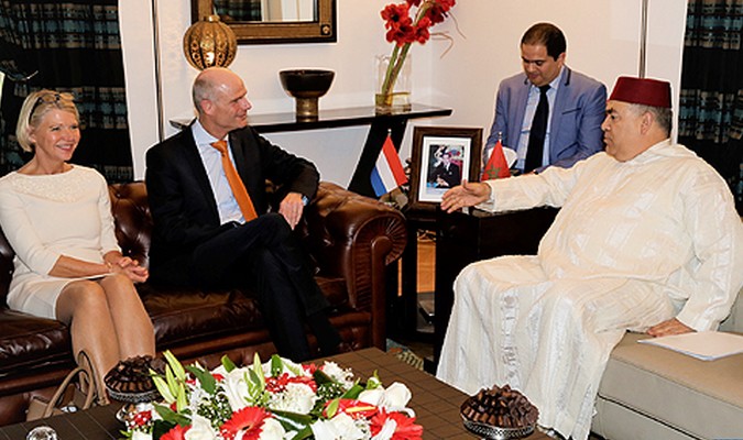 Le ministre de l’Intérieur reçoit le chef de la diplomatie néerlandaise