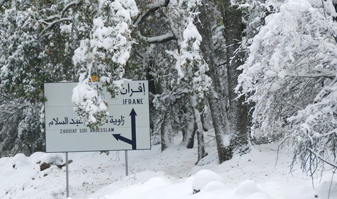 Des Chutes de neige du mardi au mercredi dans plusieurs provinces du Royaume