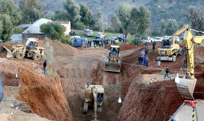 Chefchaouen: plus de 22 mètres creusés pour secourir l'enfant tombé dans un puits